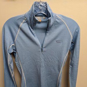 Icebreaker half zip thermal slim fit top